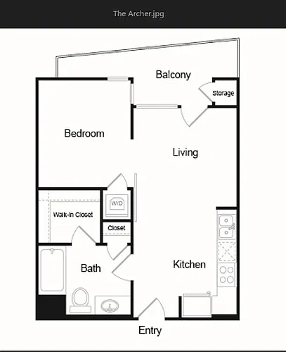 Floor plan The Archer