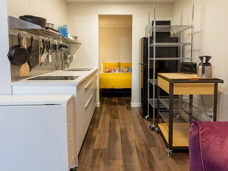 Kitchenette.