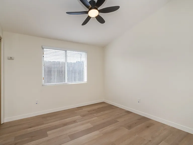 New flooring, new interior paint, new ceiling fans!
