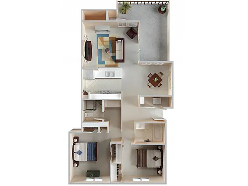 Floor plan Sand Castle