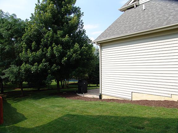 East corner leading to patio
