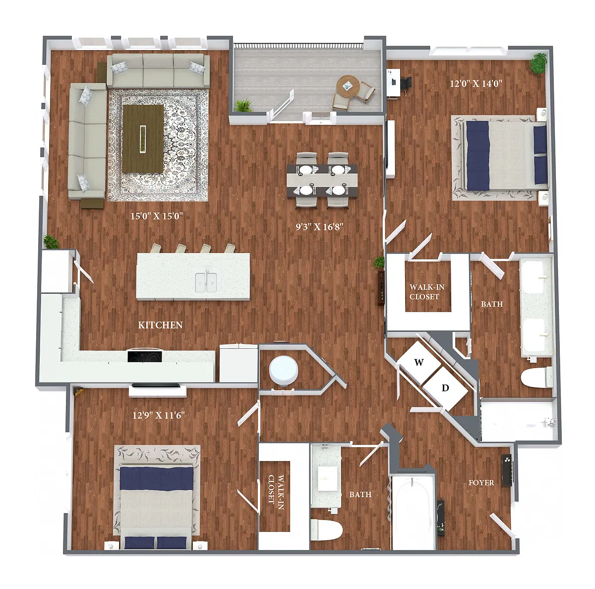 Floor plan Diamond