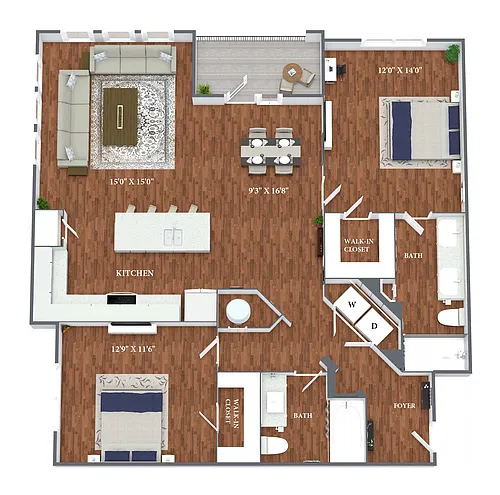 Floor plan Diamond