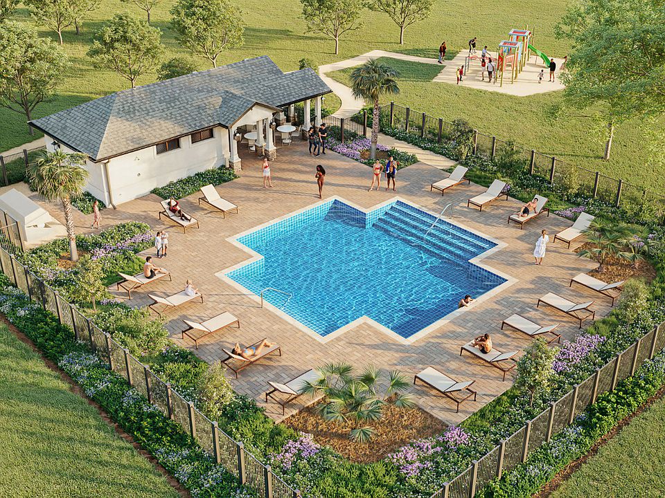 Twin Oaks Amenities Pool, Pavilion and Playground