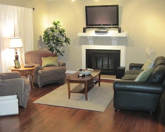 main level living room