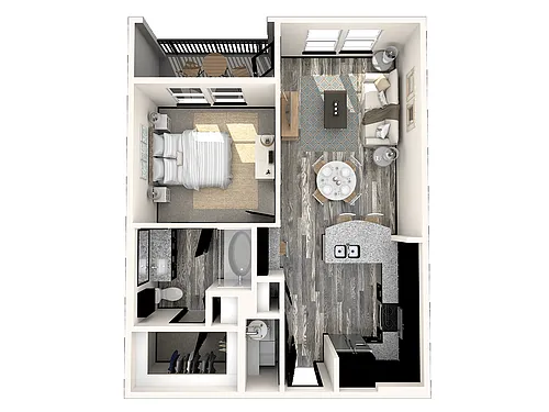Floor plan A1B