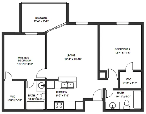 Floor plan C1RWD