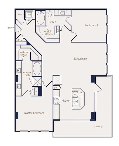 Floor plan B2.B