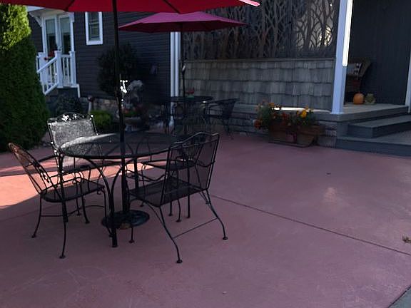 Back porch, and large patio!