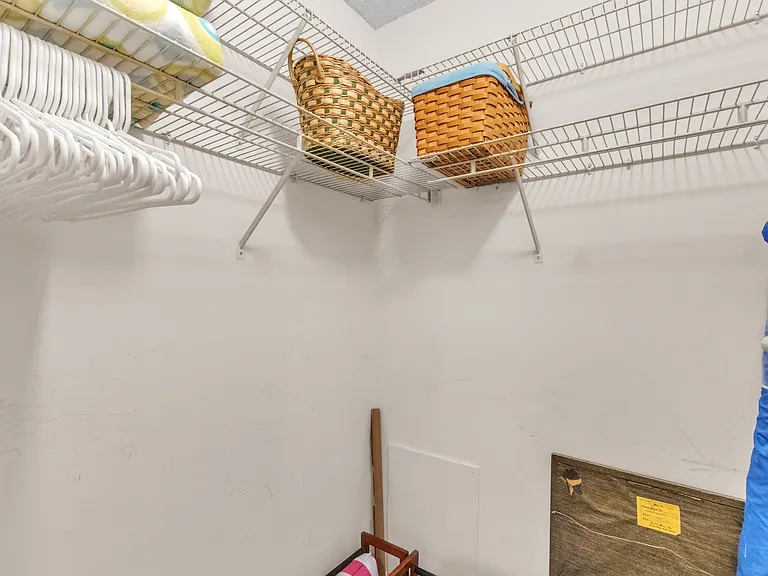 Guest walk-in closet