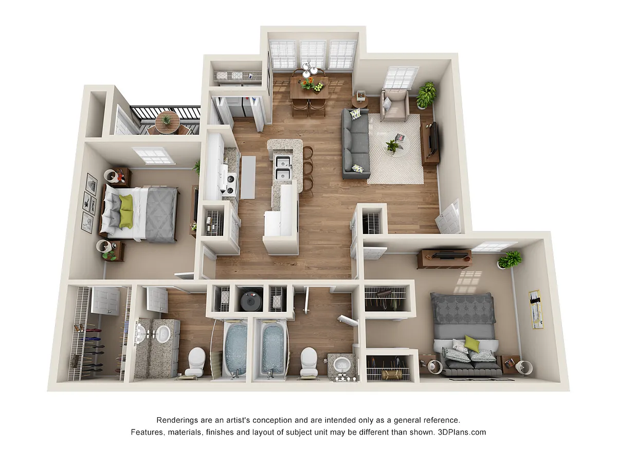 Floor plan The Amberjack