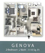 Floor plan Genova