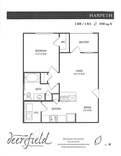 Floor plan Harpeth