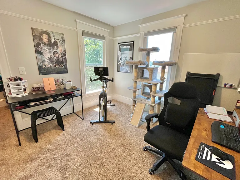 Third bedroom upstairs can easily be converted from a home office back to a bedroom, prior to occupancy, just tell us what you would prefer