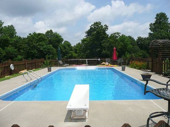 Heated inground pool