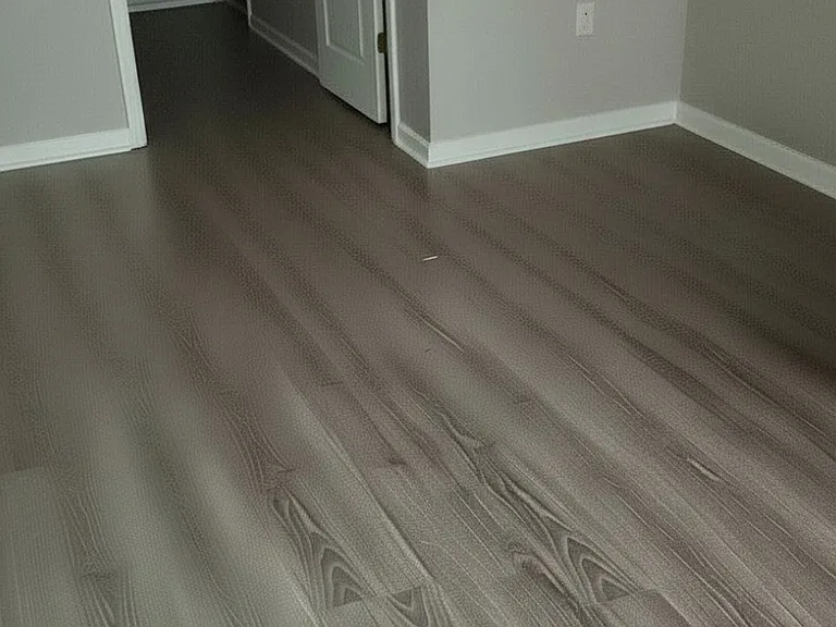 First floor with new LVT flooring