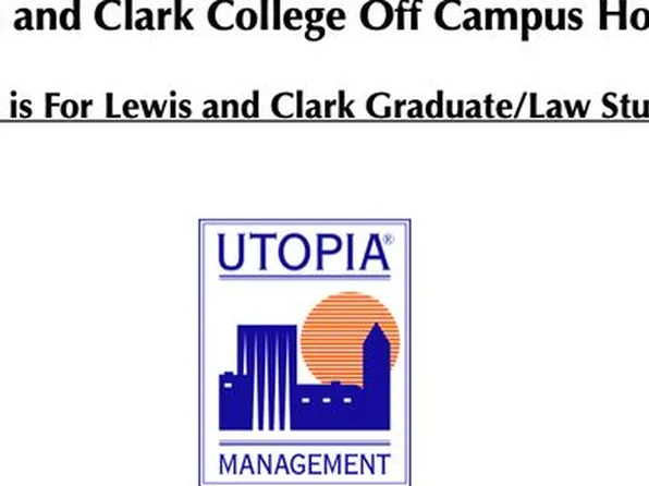 Lewis & Clark Graduate /Law Students ONLY