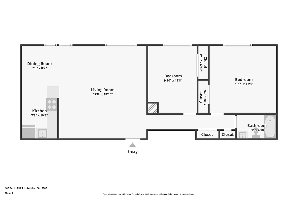 Floor plan 2 Bedroom