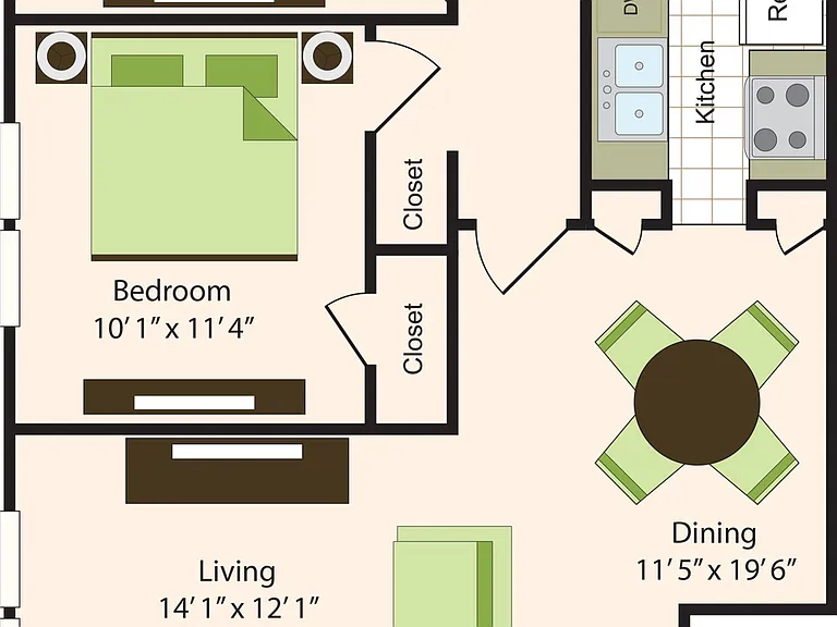 B3 | 2x1 | 940 sq ft B3 | 2x1 | 940 sq ft