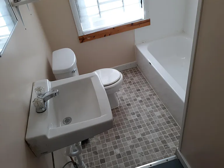 Full bath with tub