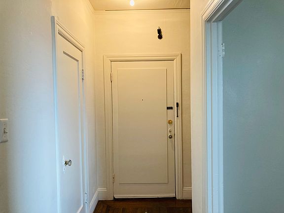View of front door