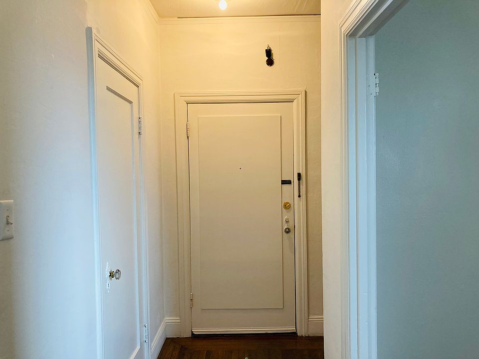View of front door