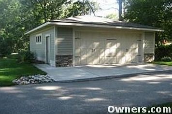 additional garage and storage on property