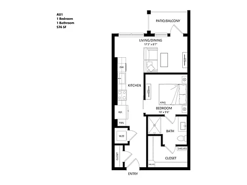 Floor plan A1