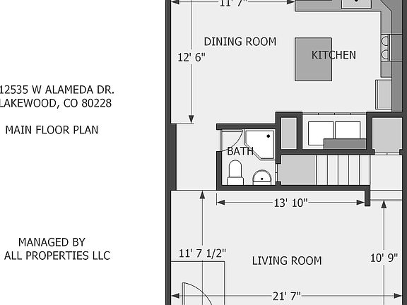 Mail Level Floor Plan - Remodeled_08222023