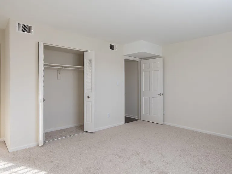 Primary bedroom closets
