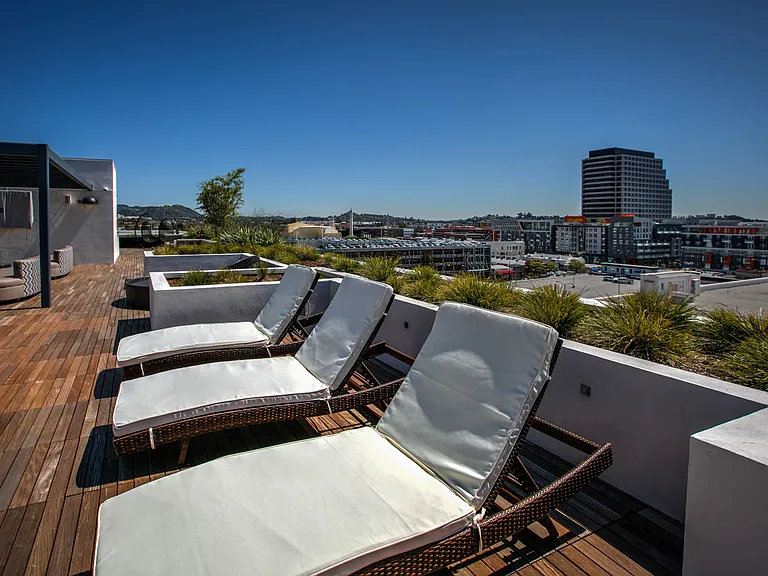 Chaise Lounges and Sundeck