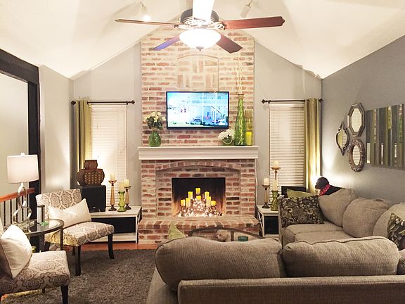 Vaulted Living Room
