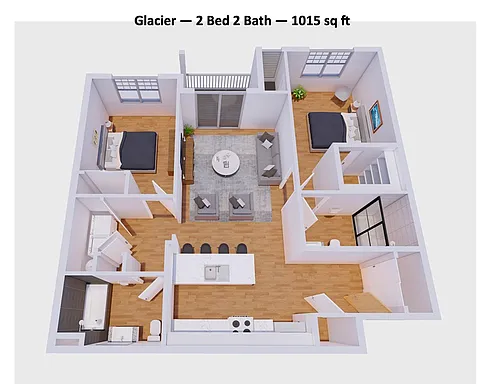 Floor plan Glacier