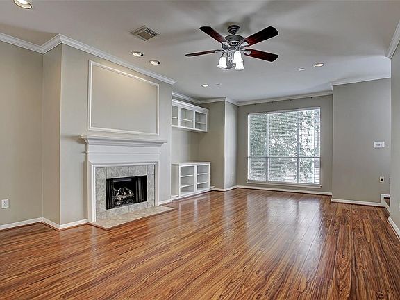 This second floor living area is open, bright and move-in ready!