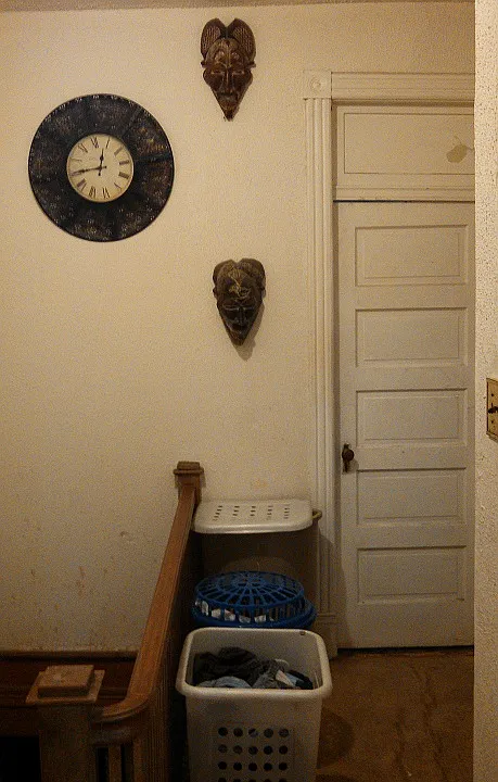 upstairs hallway