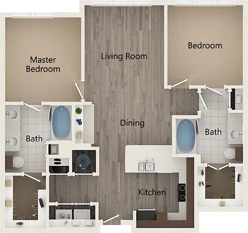 Floor plan B2B