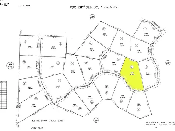 0 Rock Canyon Way #947, Aguanga, CA 92536
