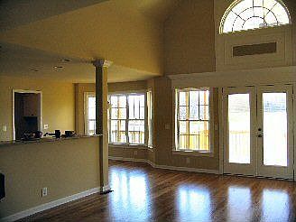 Open spaces! Hardwood floors!