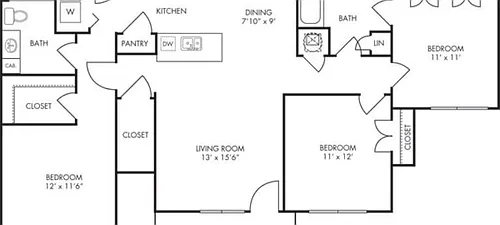 Floor plan C3