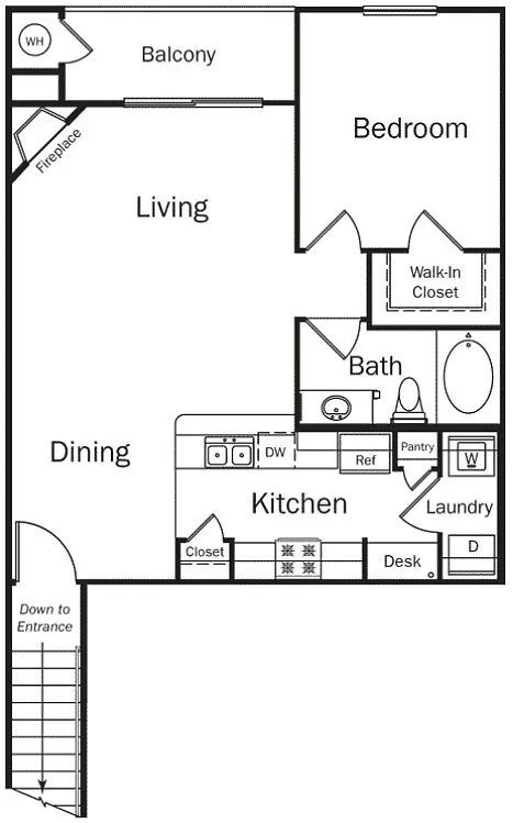 Floor plan Fontaine