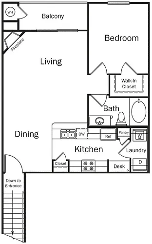 Floor plan Fontaine