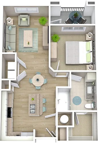 Floor plan A1
