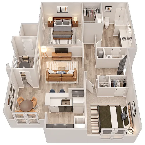 Floor plan B1
