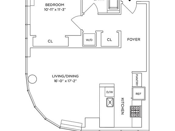 2nd image of 86 Fleet Pl APT 33B
