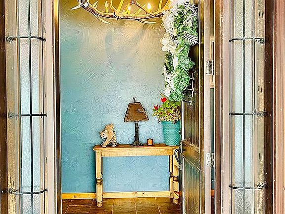 Front door into Foyer