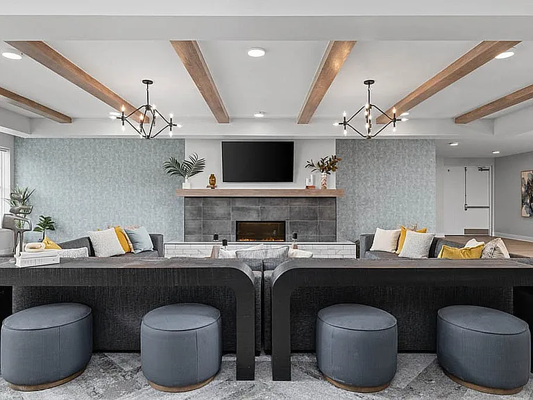 Elegant & Spacious Community Living Area