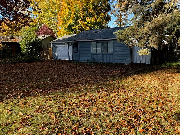 big front shaded yard