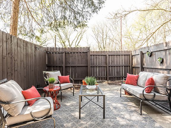 Patio View - Jamestown Apartments