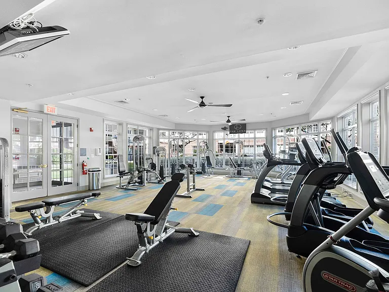 Residents enjoy our spacious Fitness Center