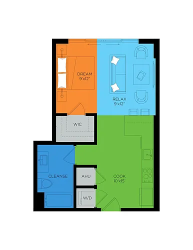 Floor plan Shepard A2